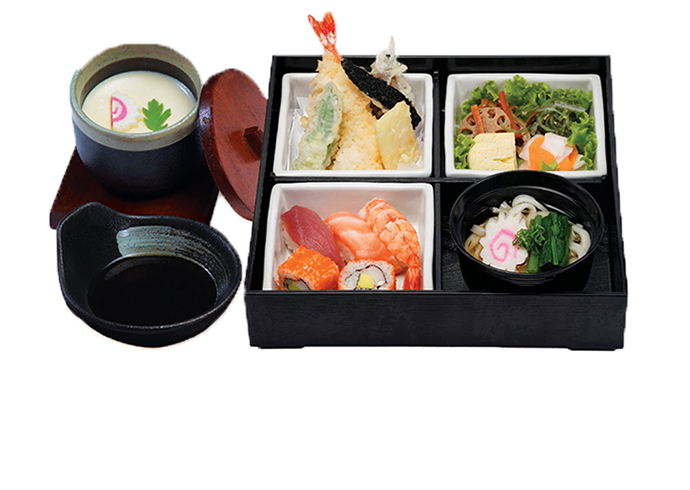 Bento Sushi, Tempura & Udon Nóng